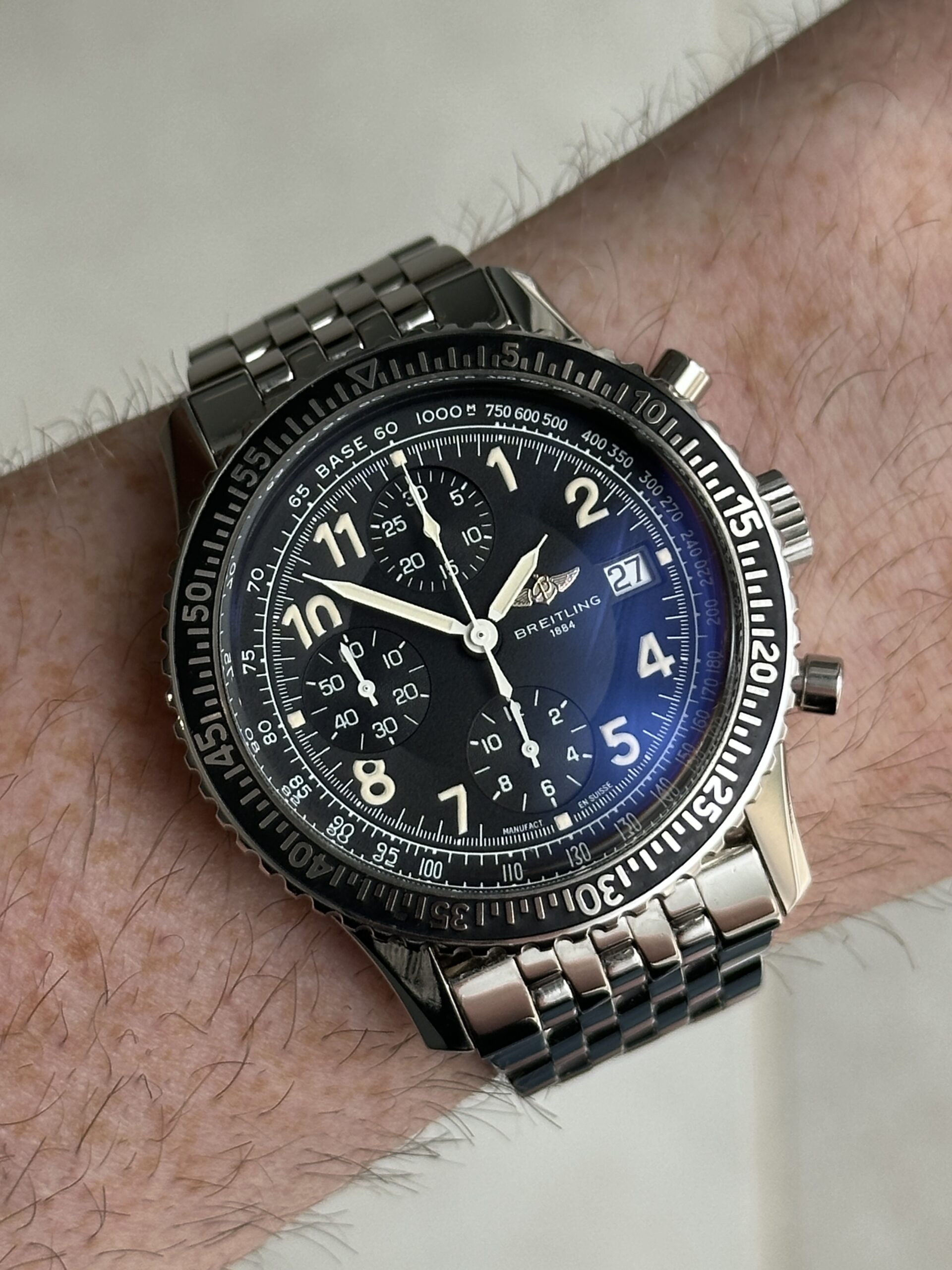 Breitling Navitimer Aviastar - Ref A13024 - Cal. Breitling 13 - immagine 11
